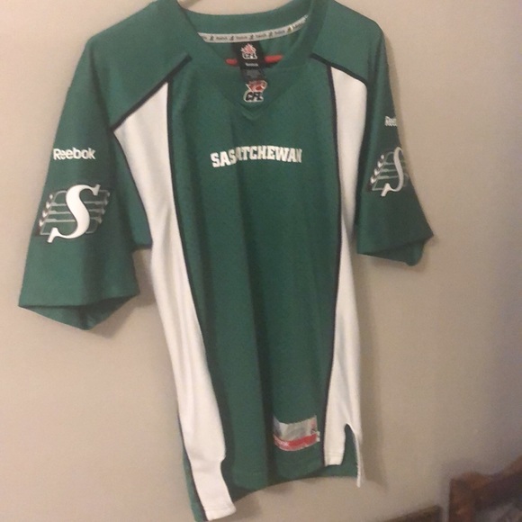 Reebok Vintage Saskatchewan Jersey Size Small CFL - Picture 9 of 13
